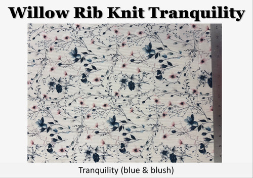Willow Rib Knit Tranquility