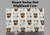 Heart Swiss Dot Highland Cow