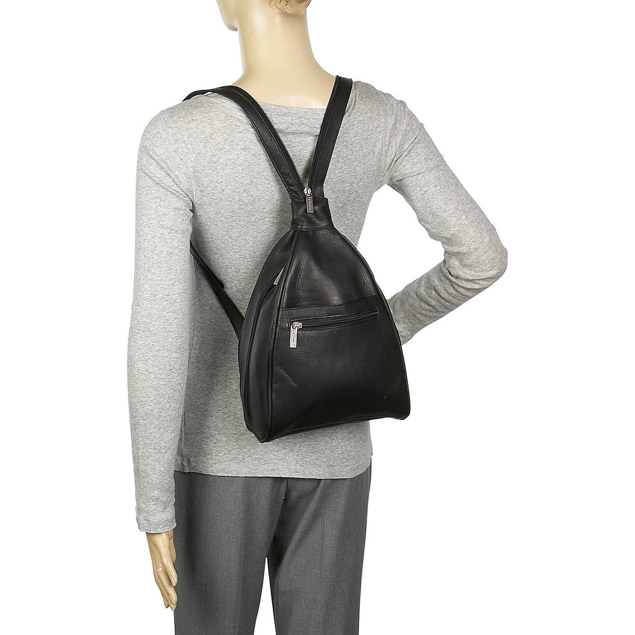 Ladies Sling Backpack / Purse - LeDonne Leather Co.