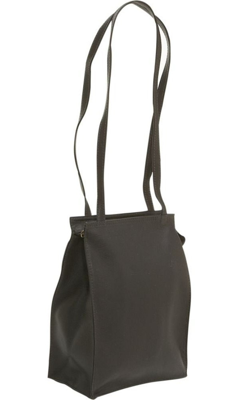 Small Simple Dual Strap Tote Bag - Le Donne Leather Co.