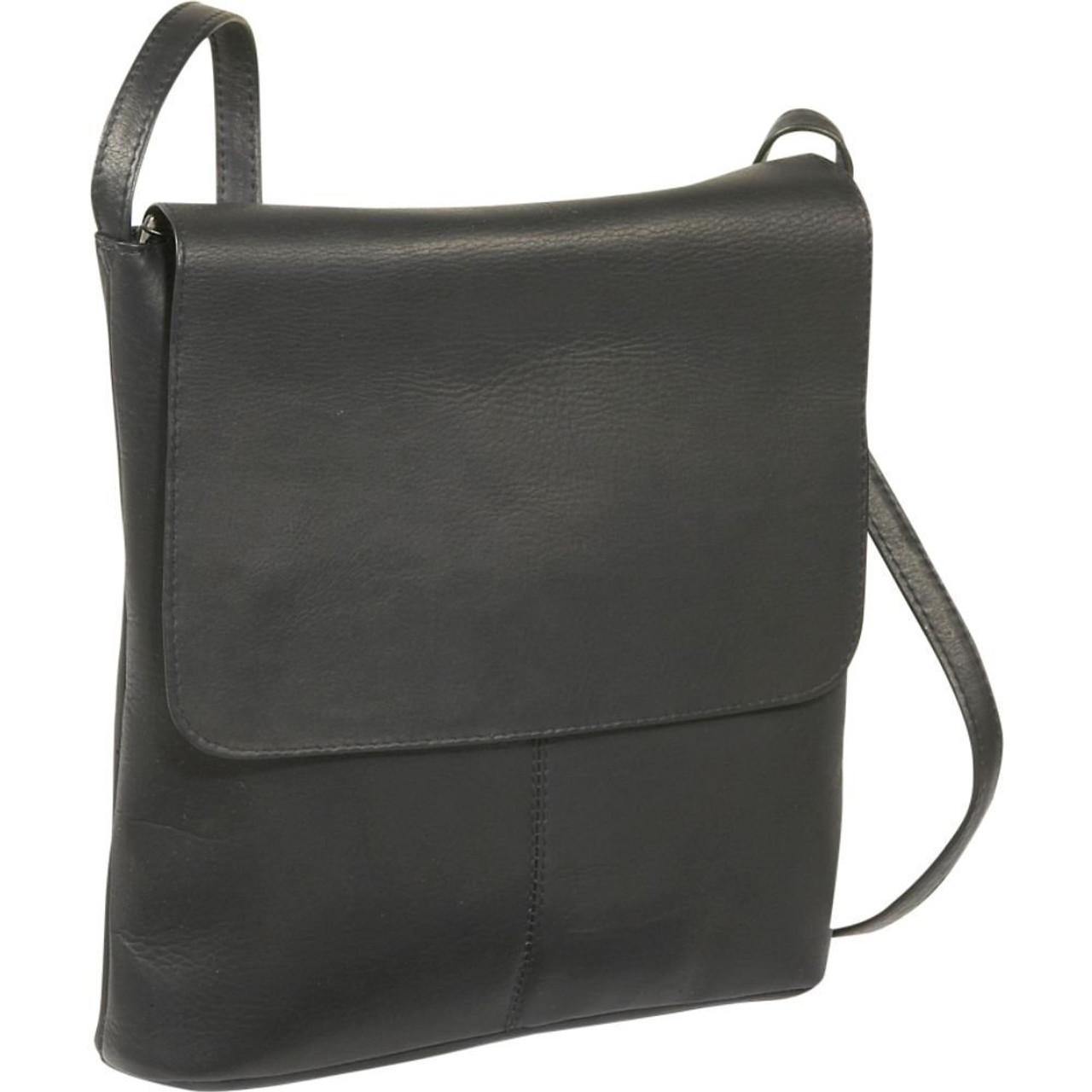 Fino Faux Leather Flap Over Snap Purse – Houterasies