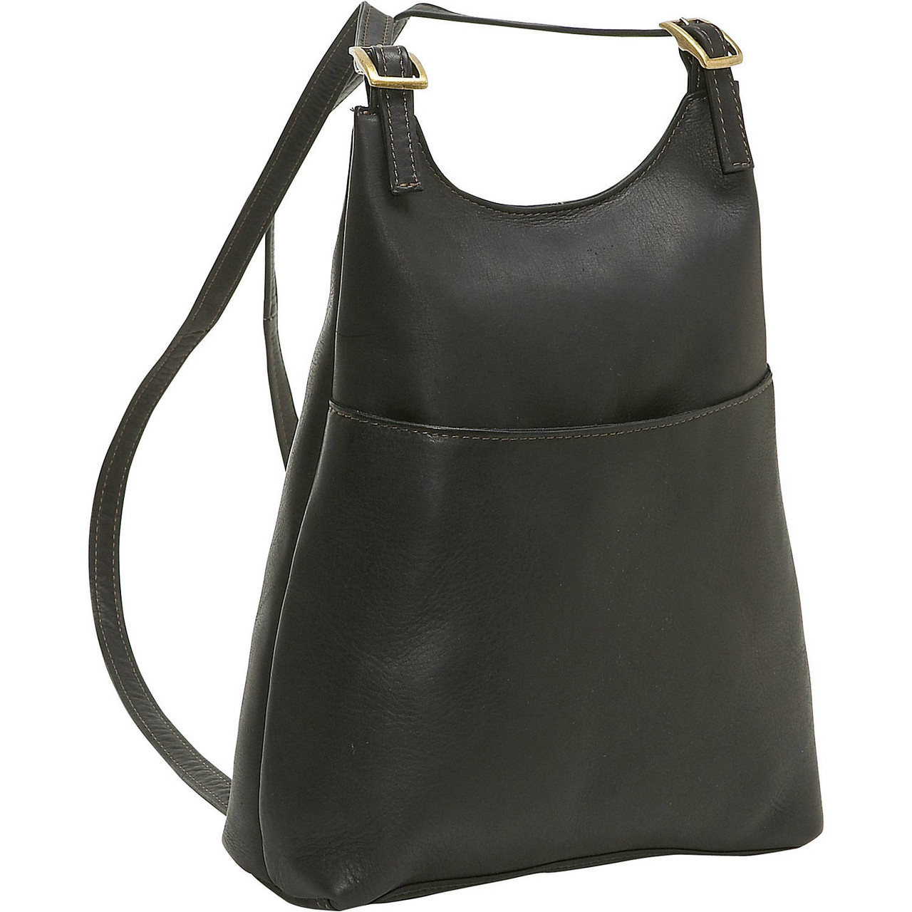 Le donne leather sale sling backpack purse