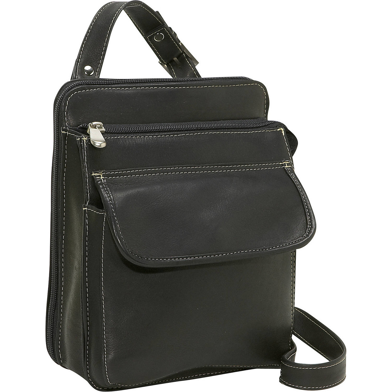 structured messenger bag