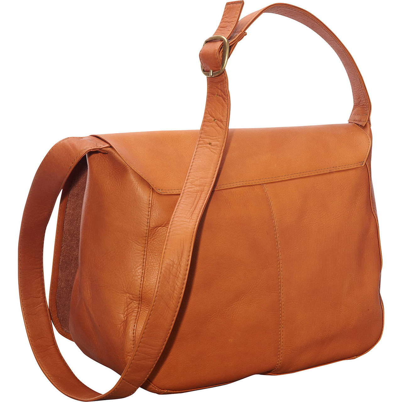 Classic Women’s Shoulder Bag with Strap - Full Flap