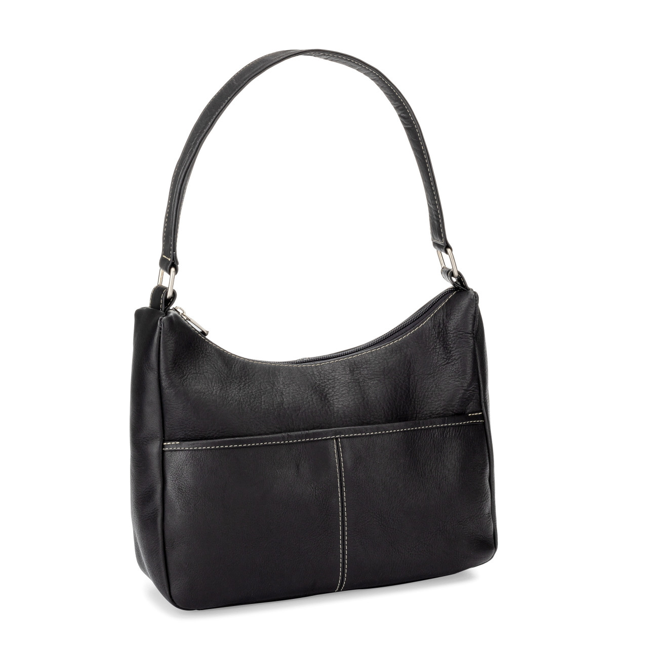 Nash Crossbody in Pebbled Leather - Black – HOBO