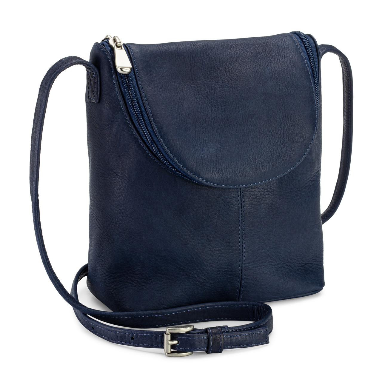 Le Donne Leather U-Zip Bag - Women's Designer Leather Sling/Backpack -  Versatile Bag With Adjustable & Convertible Strap