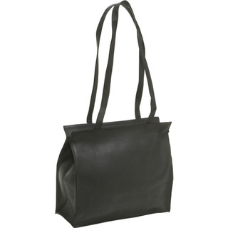 Leather Zipper Tote Bag - Le Donne Leather