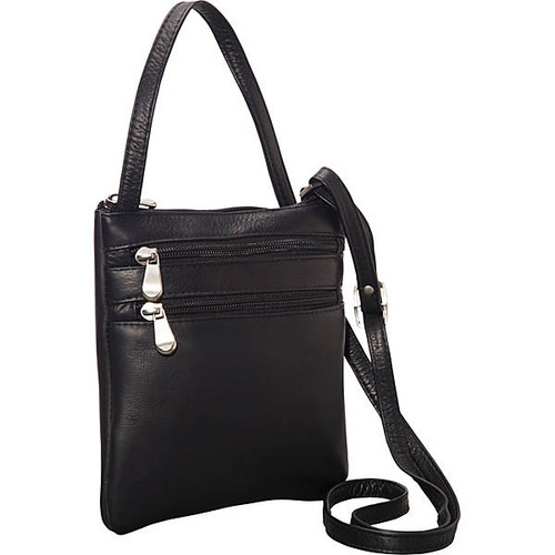 Two Zip Mini Crossbody Bag