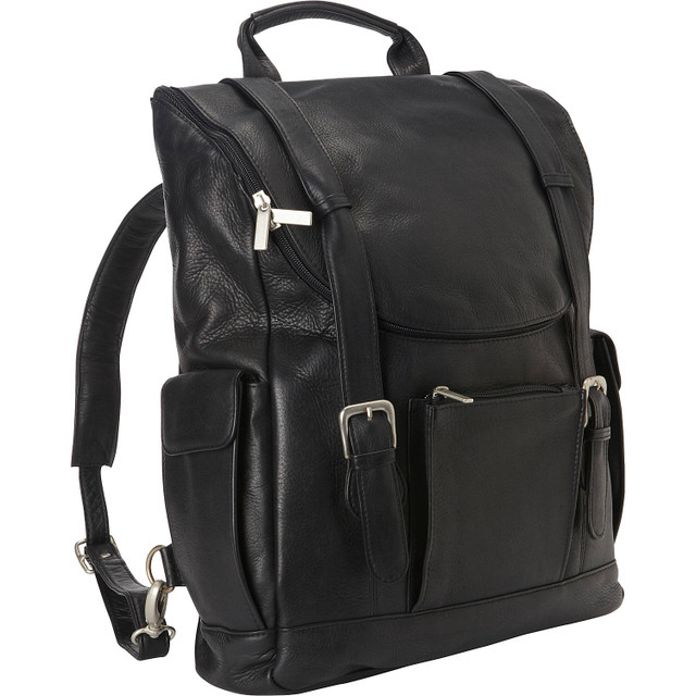 Leather Laptop Backpack - Le Donne Leather