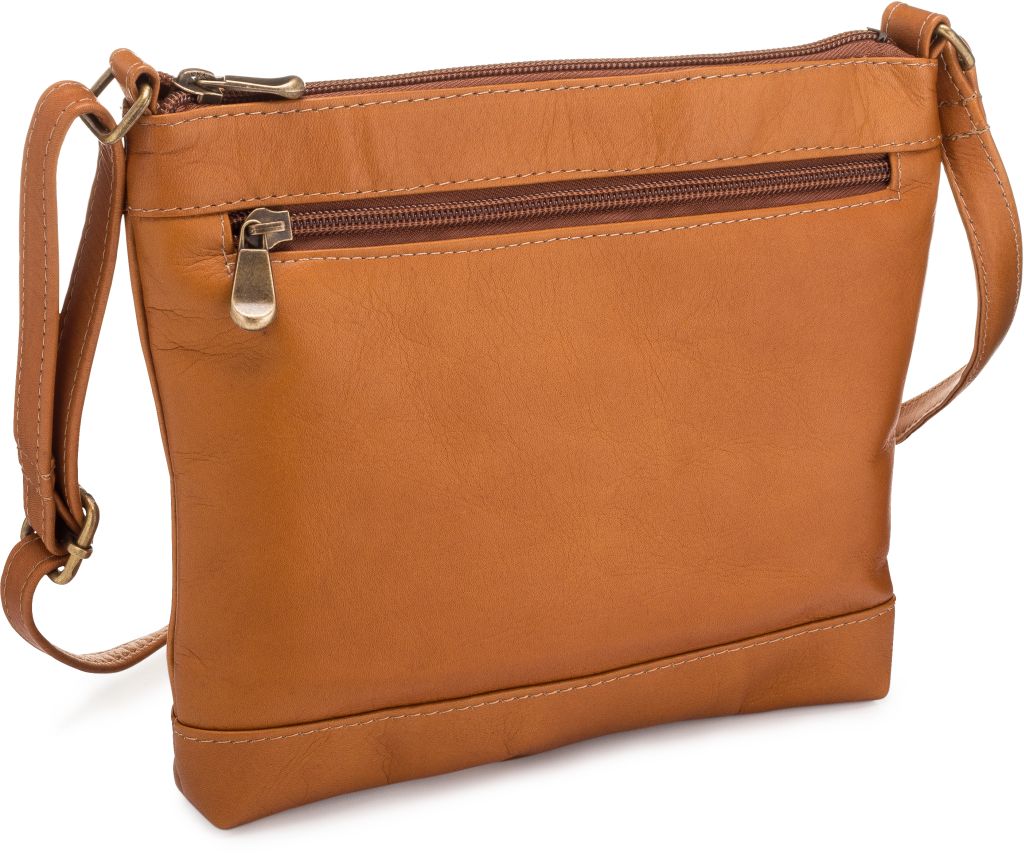Leather Compact Crossbody – Le Donne Leather