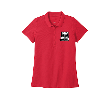 Ladies' Red Friday Polo - DAV