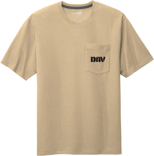 Pocket Cornerstone Tee - Tan Pocket Cornerstone Tee - Tan