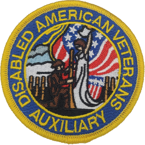 DAV Auxiliary 3" Embroidered Emblem