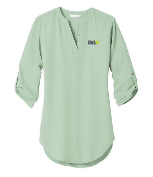 3/4 Sleeve Tunic Blouse