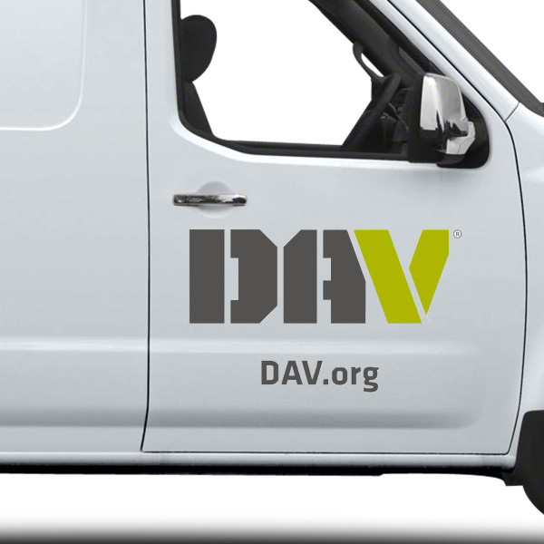 DAV Vehicle Decal