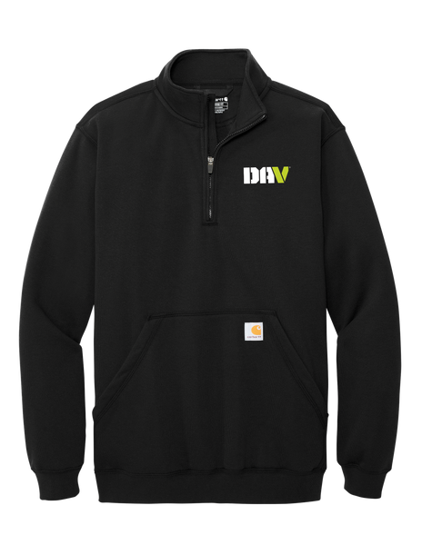 Carhartt Midweight 1/4 Zip Mock Neck Sweatshirt