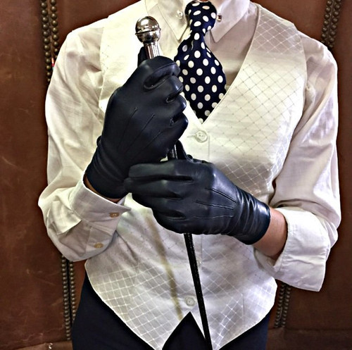Ladies Long Leather Show Gloves Ladies Long Leather Show Gloves