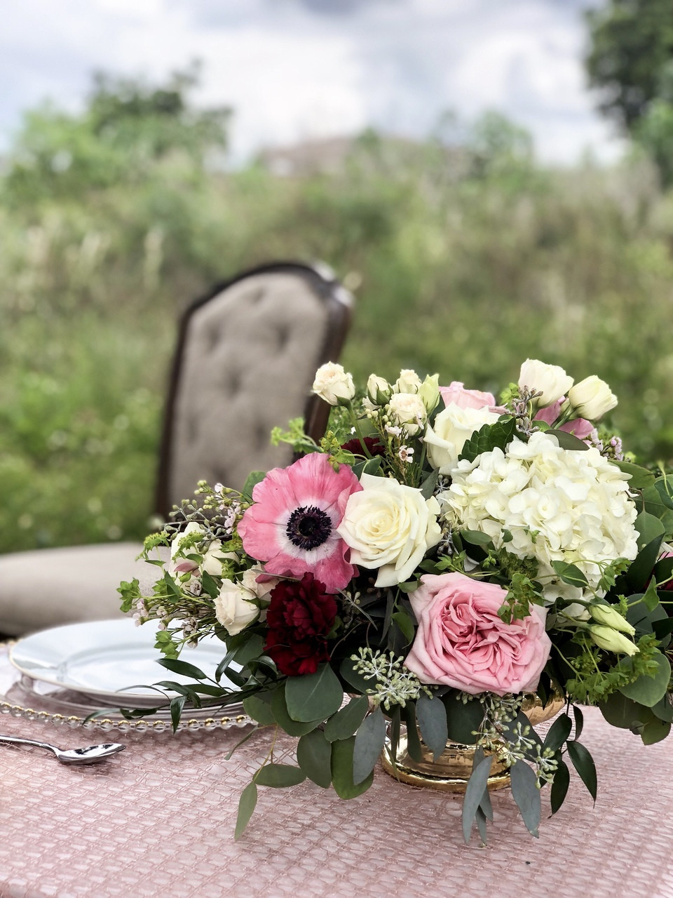 Vintage Opulence Centerpiece