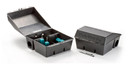 Black Protecta Bait Station ensuring secure rodent bait placement.