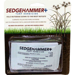 Sedgehammer Herbicide for removing weeds and nutlets effectively.