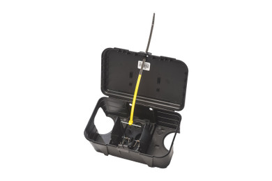 DIY Pest Warehouse's EZ Snap Seeker Rat Trap for trapping rats safely.