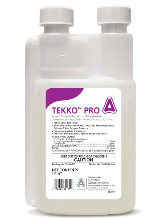 one pint bottle of tekko pro