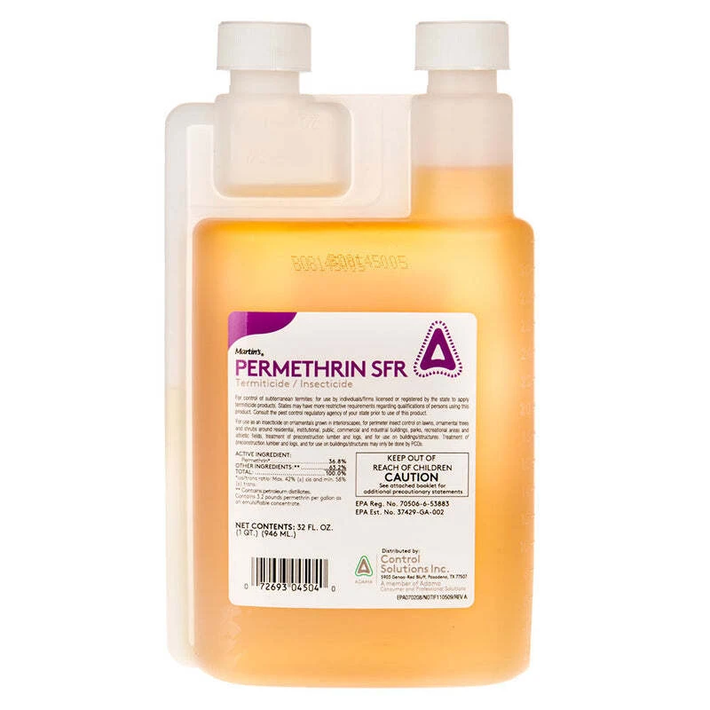 Permethrin SFR for drain flies