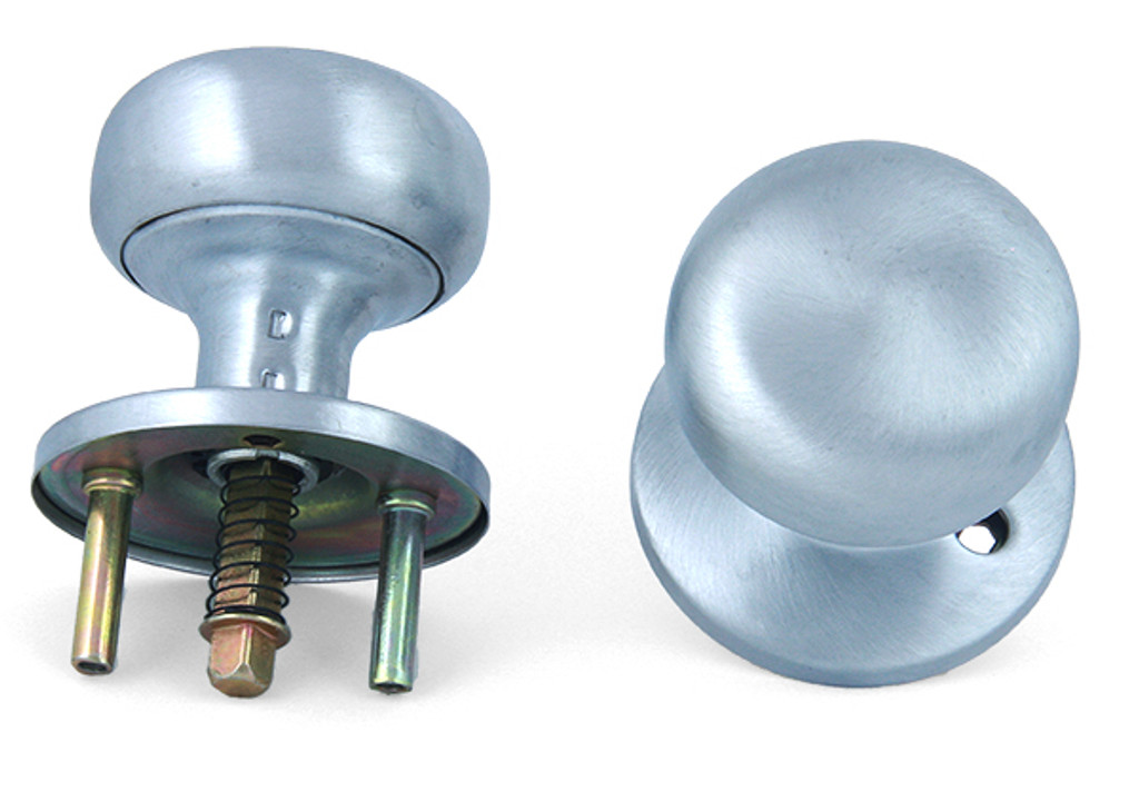 Progressive - Thru Bolted Knobs Assembly K6220-26D/03 For Marks Mortise Locks Satin Chrome