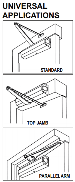 Cal Royal 700 Series Door Closer