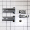 Whirlpool Refrigerator Handle End Cap Kit (Chrome) 819342