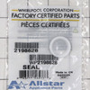 Part Number WP2198628 replaces  2198628