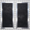 Whirlpool Microwave/Range Vent Hood Charcoal Air Filters - 2 Pack