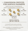 Part Number WPW10170516 replaces  W10170516