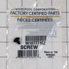 Whirlpool Range Screw W10777162