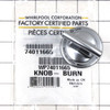 Whirlpool Range Control Knob WP74011665