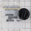 Whirlpool Range Burner Knob (Black) WPW10284883