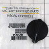 Whirlpool Range Control Knob WP9750372FF