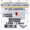 Whirlpool Range Indicator Light WP3196068