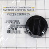 Whirlpool Range Simmer Control Knob (Black) WPW10134131