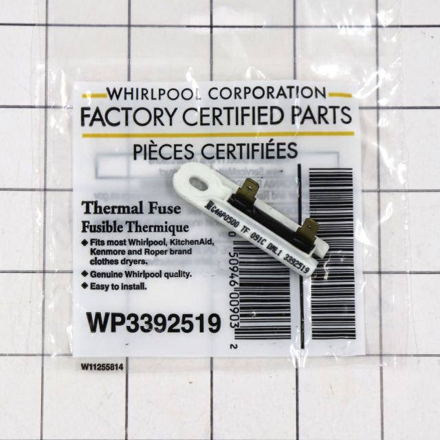 Thermal Fuse For Whirlpool Estate Dryer – Replacement Part NP3392519 / 3388651