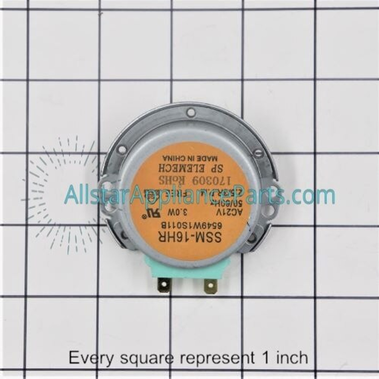 GE Microwave Turntable Motor WB26X10143