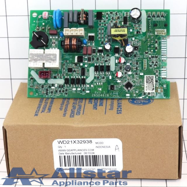 GE Dishwasher Control Board WD21X32938