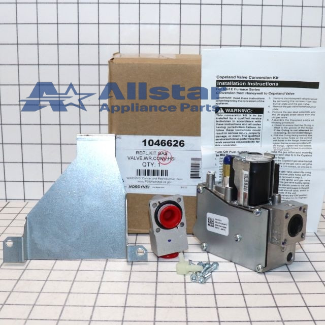 1046626 Nordyne Furnace Gas Valve