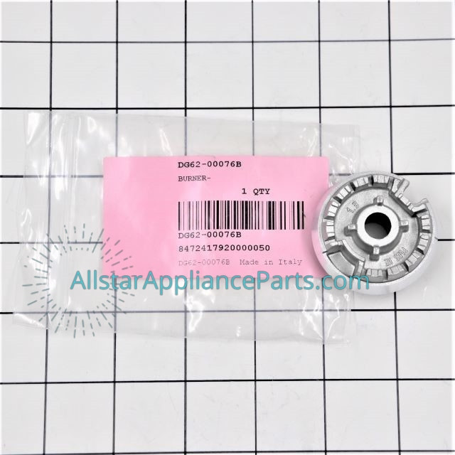 Samsung Range/Stove/Oven Surface Burner Base DG6200076B