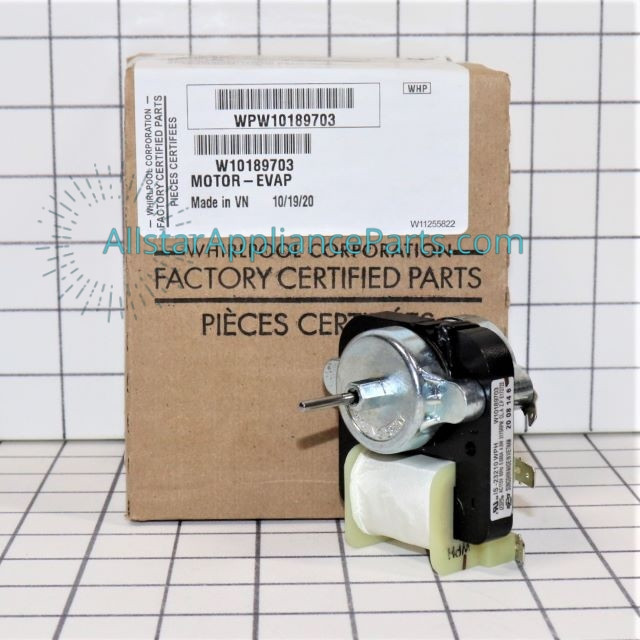 Evaporator Fan Motor For Whirlpool Evaporator Fan Motor For Roper