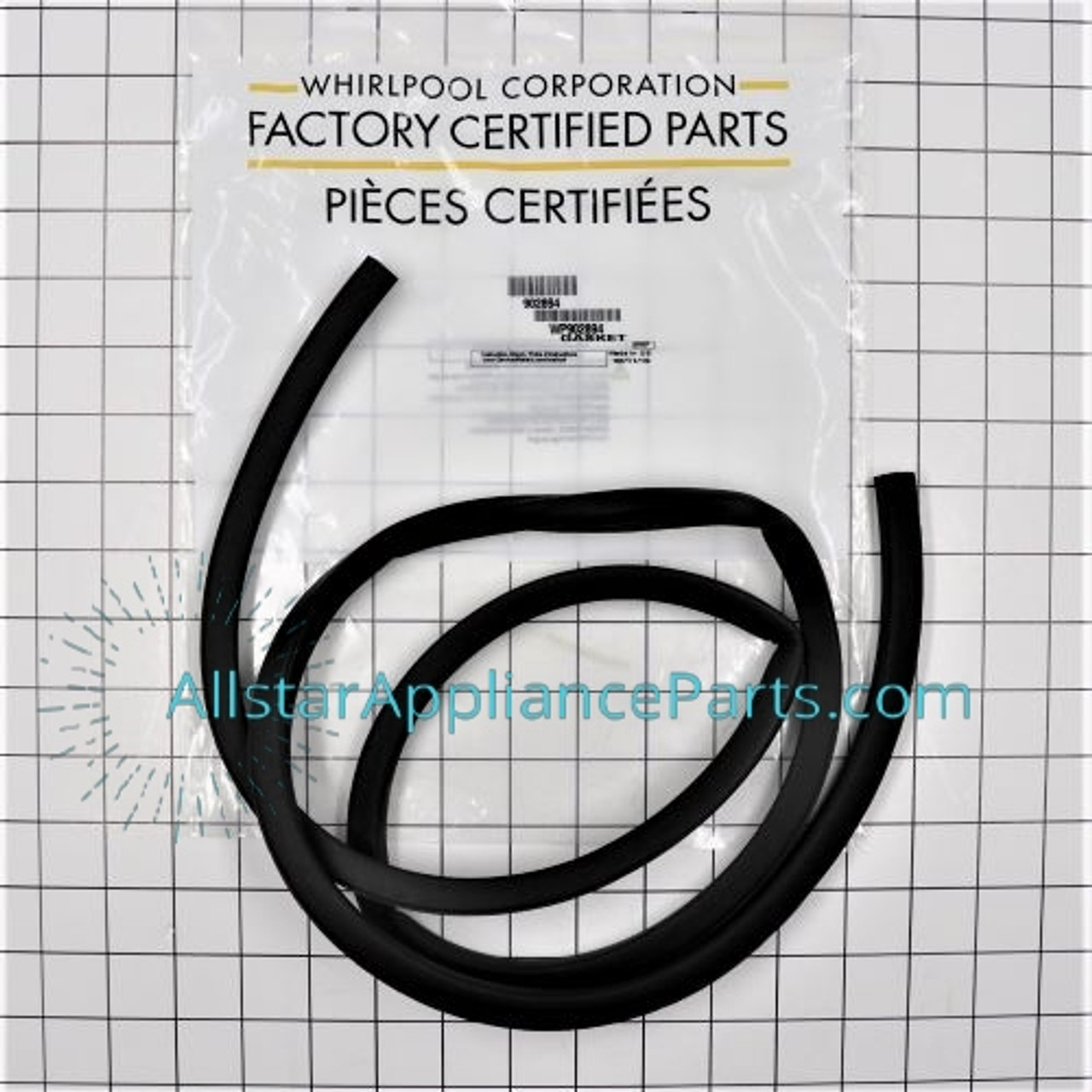 W11177741 Whirlpool Dishwasher Door Gasket Seal