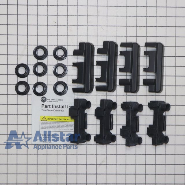 GE Dishwasher Dishrack Carrier and Roller Kit WD01X35298