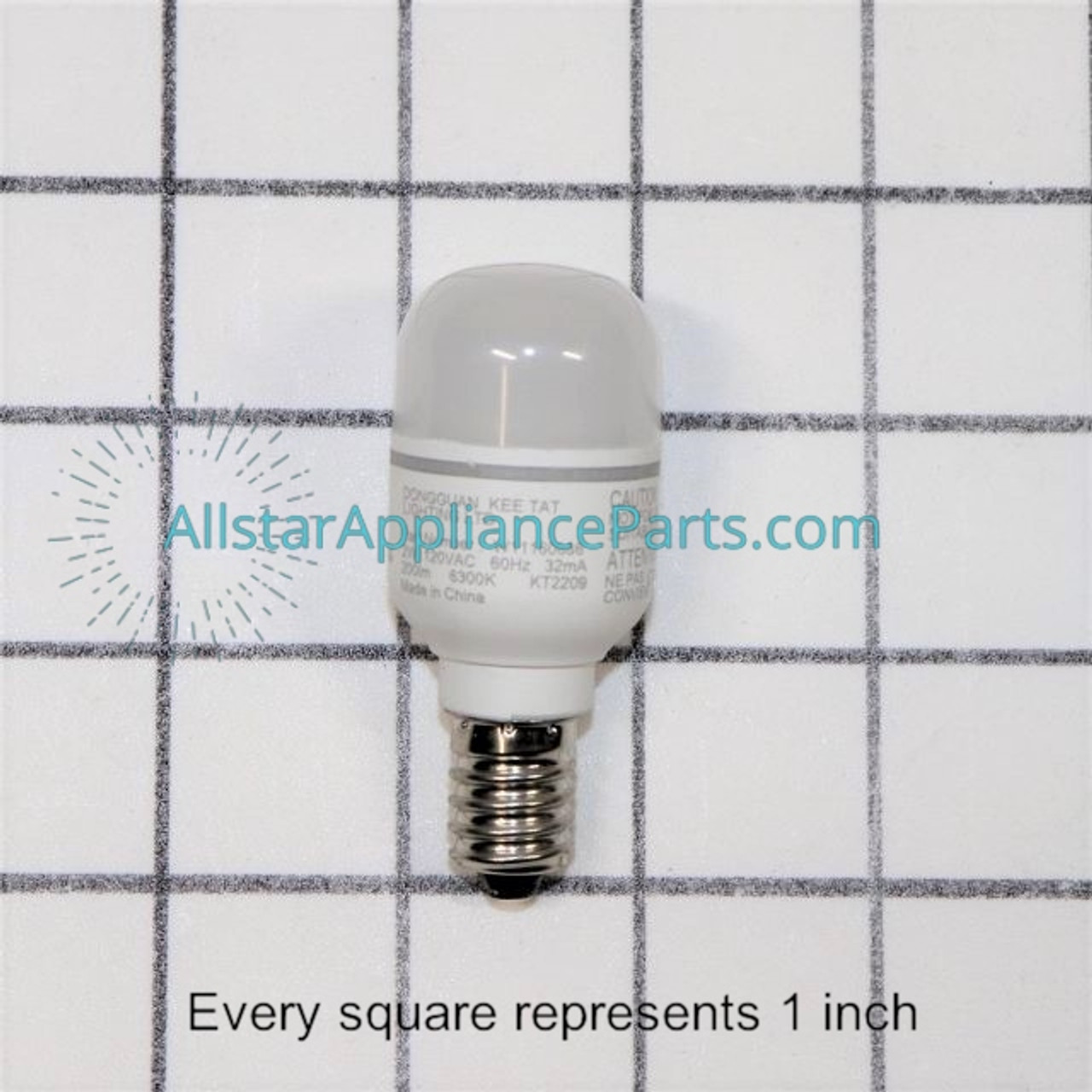 4396822 by Whirlpool - Refrigerator Light Bulb