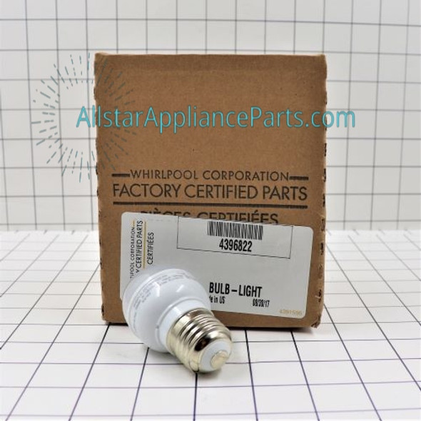 Refrigerator Light Bulb W10406725 parts