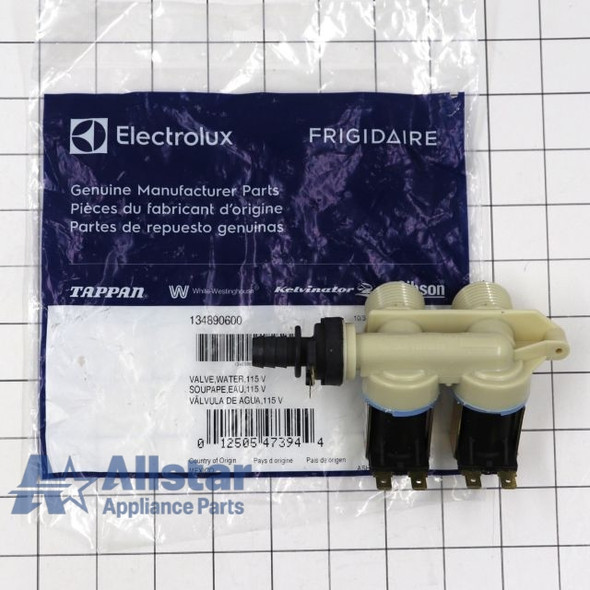 Frigidaire Washing Machine Water Inlet Valve 134890600